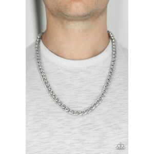 Big Talker Silver Necklace (349)